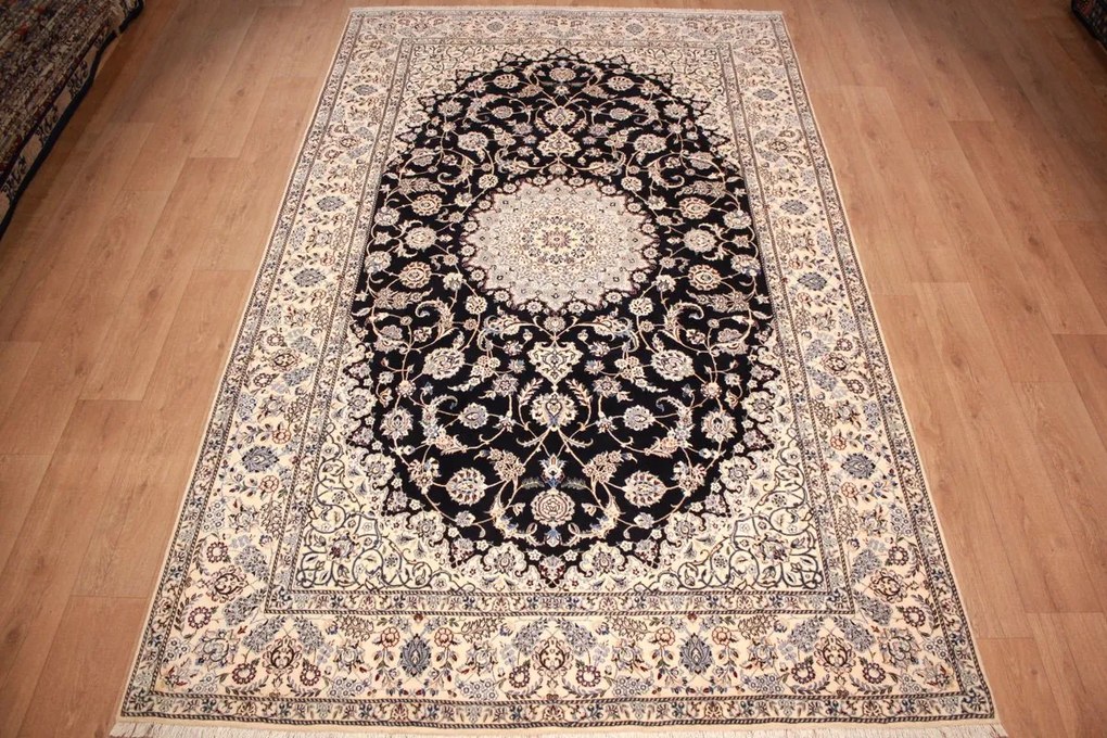 Nain Tappeto persiano 200x330 (Iran) Annodato A Mano