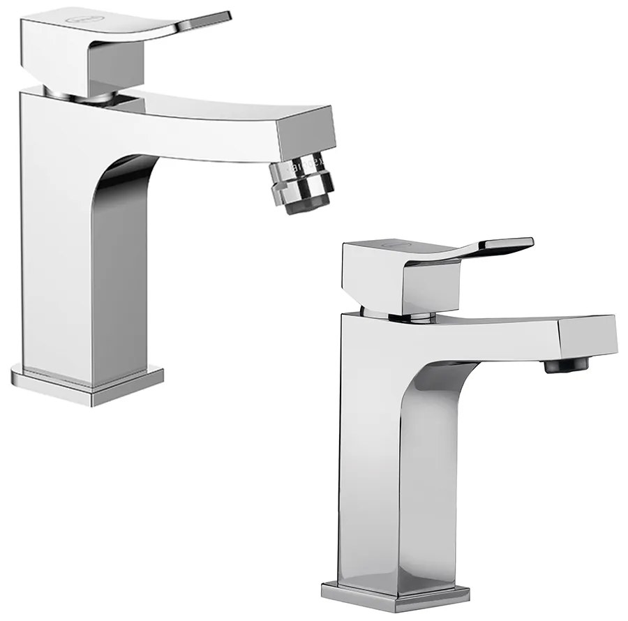 Set miscelatori lavabo e bidet Jacuzzi rubinetteria Tank per piletta click clack