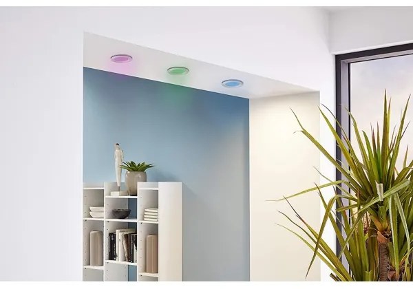 Eglo 32882 - Set da 3 faretti LED RGB dimmerabili da incasso FUEVA-C 1xLED/3W/230V
