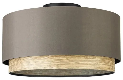 Eglo 390117 - Plafoniera MARCHENA 1xE27/40W/230V marrone