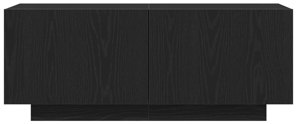 Comodino nero rovere cm legno ingegnerizzato