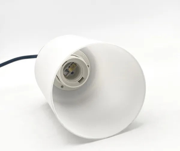 Lampadario a cavo MARKUS 5xE27/15W/230V nero/rovere