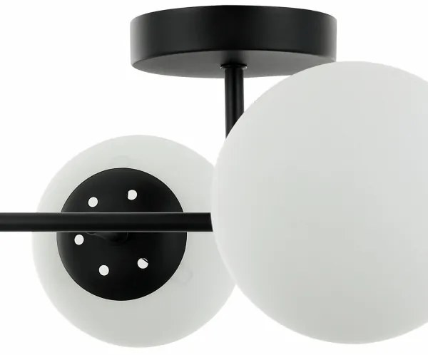 Plafoniera MADDIE 4xE14/5W/230V nero