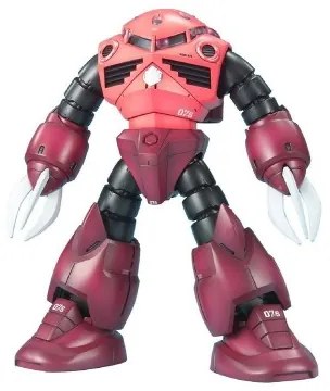 Statuina da Collezione Bandai 1/100 MSM-07S Z'GOK (CHAR'S CUSTOM)