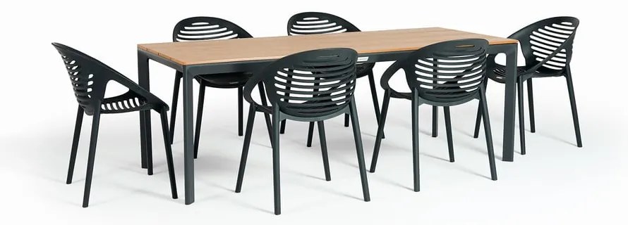 Sedie da giardino nere Joanna - Bonami Essentials