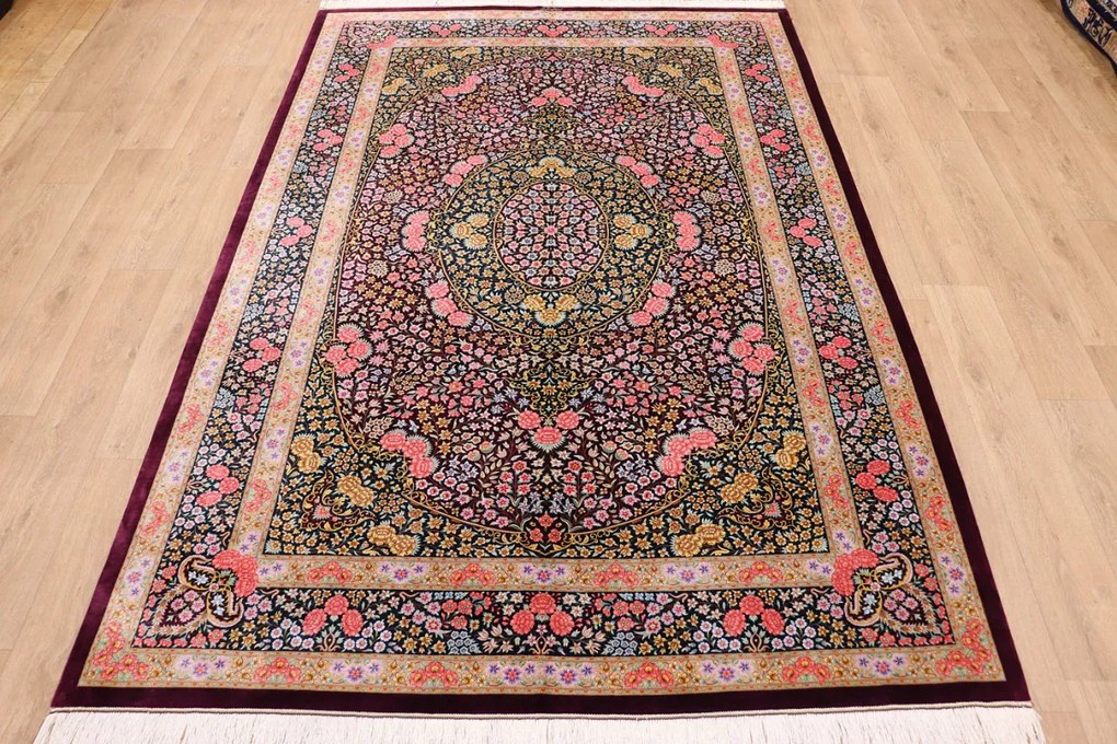 Ghom Tappeto 300 x 200 (Iran) Annodato A Mano