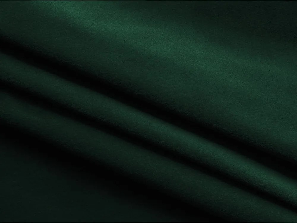 Divano verde scuro con rivestimento in velluto 228 cm Ekahi – Makamii