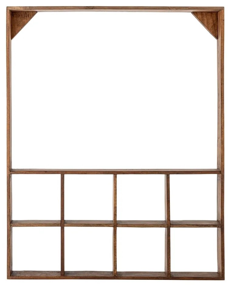 Mensola di colore naturale in legno riciclato con ripiani 10 cm Marino - Bloomingville