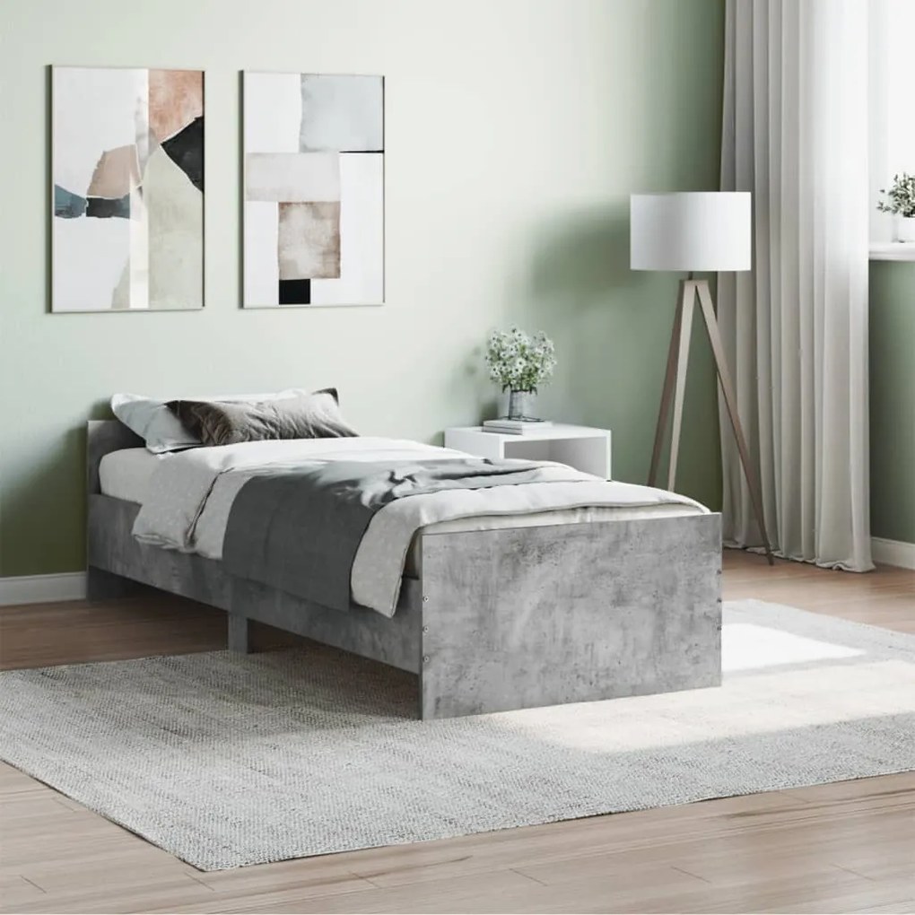 Giroletto Grigio Cemento 75x190 Cm Small Single Multistrato /