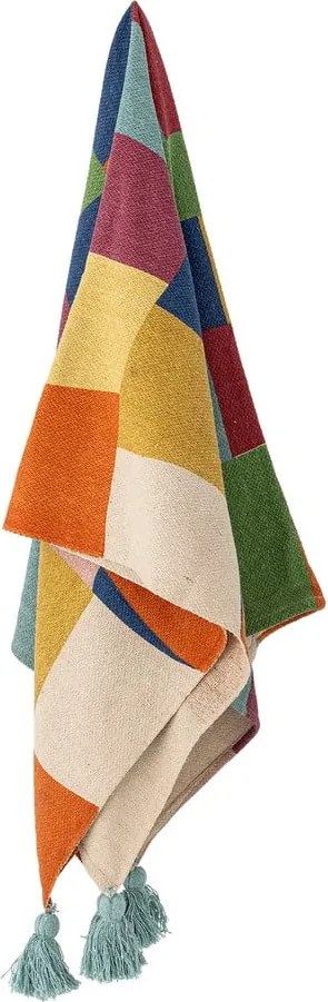 Coperta per bambini in cotone riciclato 130x160 cm Colorine – Bloomingville Mini