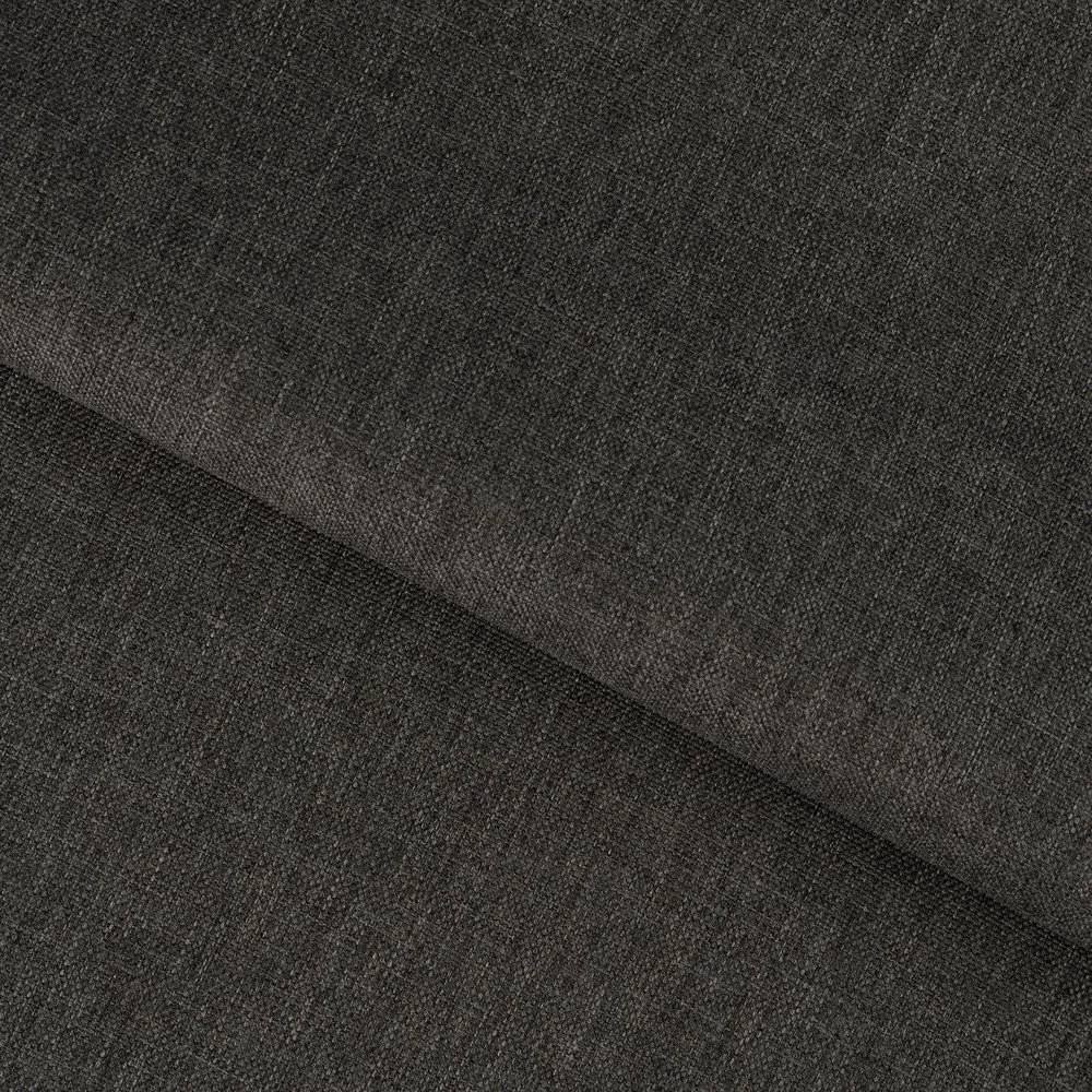 Letto singolo imbottito/in truciolato giallo ocra/grigio scuro con contenitore e materasso inclusi 80x190 cm Parys – ELTAP