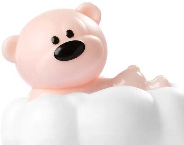 ONLI - LED Lampada notturna ricaricabile per bambini NUVOLINA LED/2,5W/5V orso/rosa