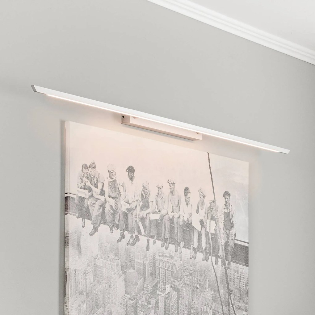 Lampada LED per quadri Quitani Niara CCT alluminio anodizzato naturale