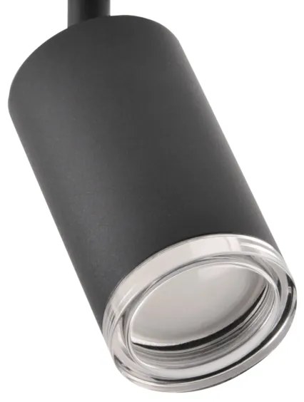 Faretto LED RGBW dimmerabile per bagno TURYN, 4xGU10/4,8W/230V IP44, nero