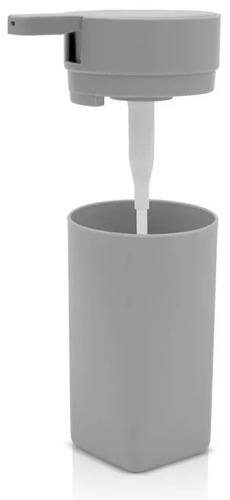 Dispenser sapone da appoggio grigio in abs Tender