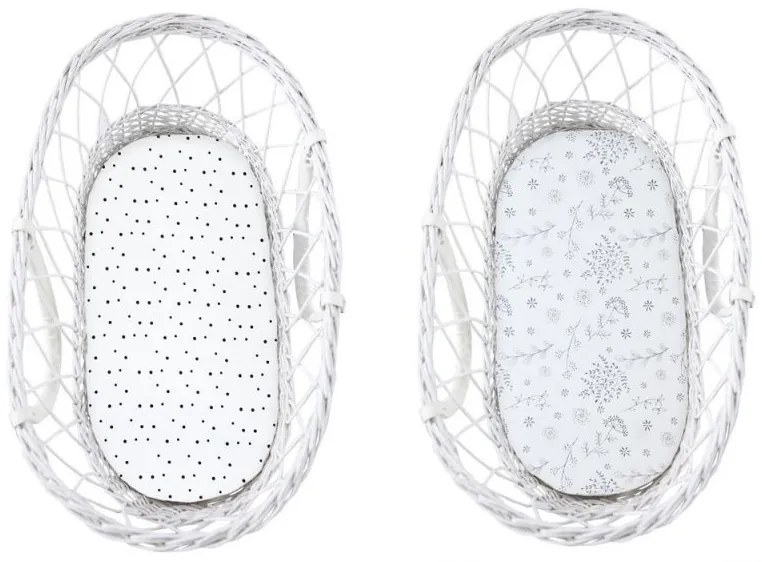 Lenzuolo Sleepee We Care per carrozzine, lettini e culle Pois/Bloom