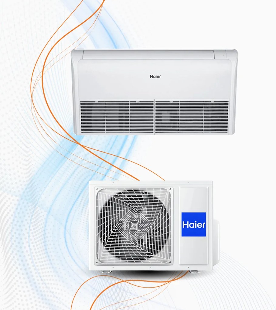 Climatizzatore Haier Soffitto/Pavimento Inverter R-32 WiFi, 18.000