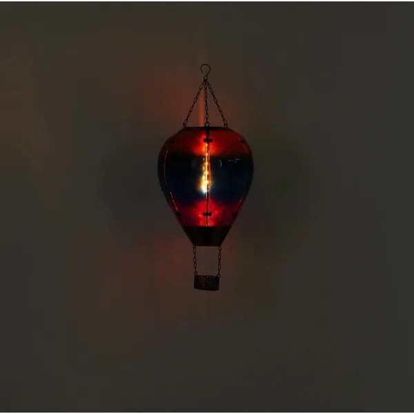 Globo 36137 - LED Decorazione solare a ciondolo 24xLED/0,2W/3V IP44 mongolfiera