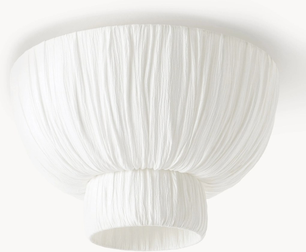Lampada da soffitto in tessuto Maeva