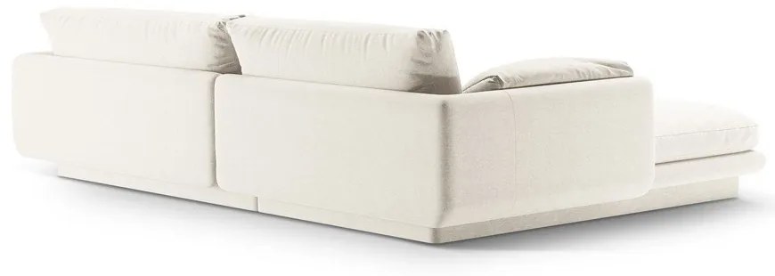 Divano angolare bianco (angolo destro) Torino - Micadoni Home