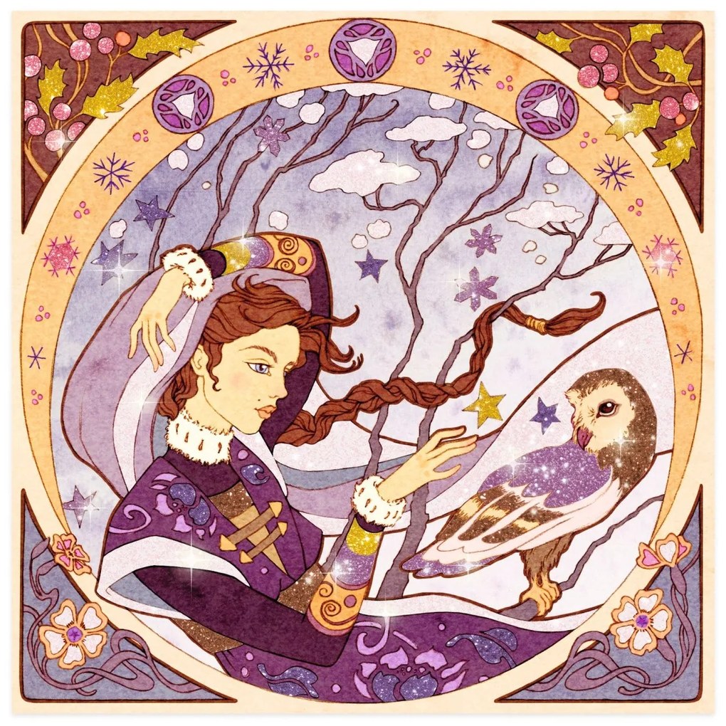 Gioco creativo - Alfons Mucha - Belle donne