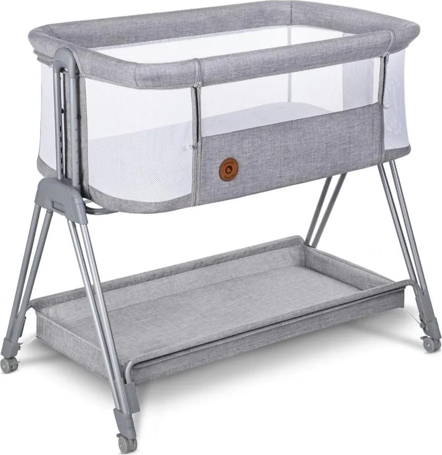 Lionelo - Lettino 2 in 1 LUNA grigio