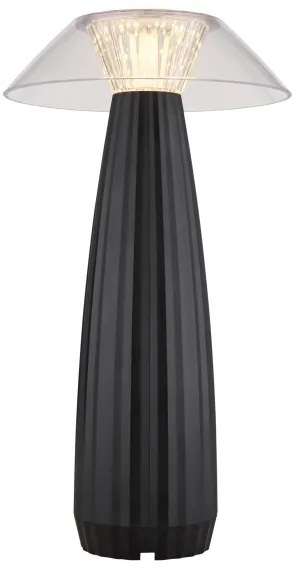 Globo 21021B - LED Lampada da tavolo touch ricaricabile e dimmerabile ILLUMI LED/1W/3,7V 3000K nero