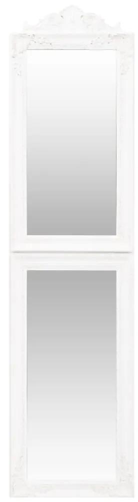 Specchio Autoportante Bianco 50x200 cm