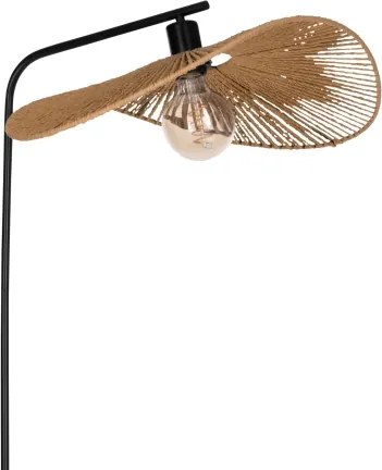 Eglo 31966 - Lampada da terra SIRUELA 1xE27/42W/230V marrone/nero