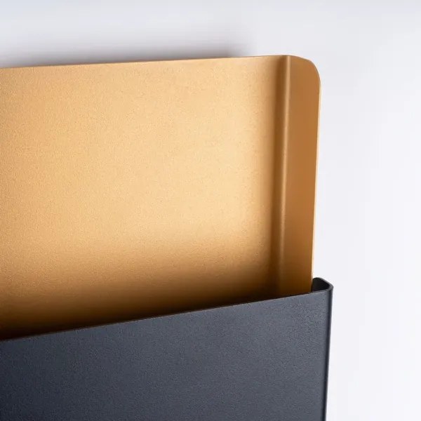 Sollux SL.1354 - Applique DURLIN 2xG9/8W/230V oro/nero