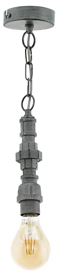 Eglo 49707 - Lampadario a catena CHEPSTOW 1xE27/60W/230V