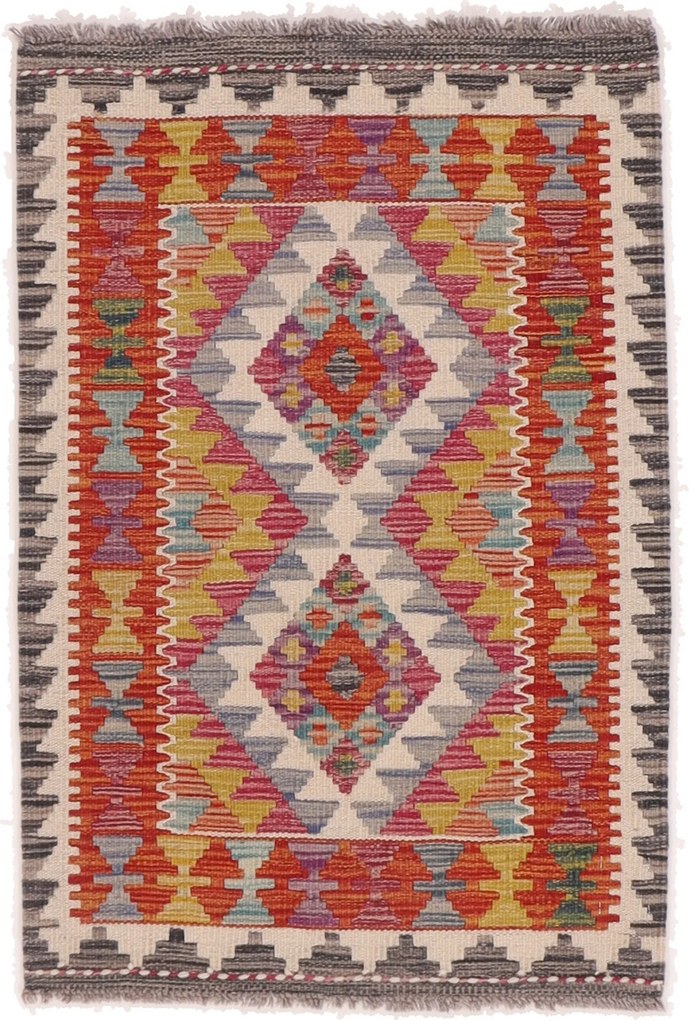 Kilim Tappeto orientale 90 x 60 (Afghanistan) Tessuto A Mano