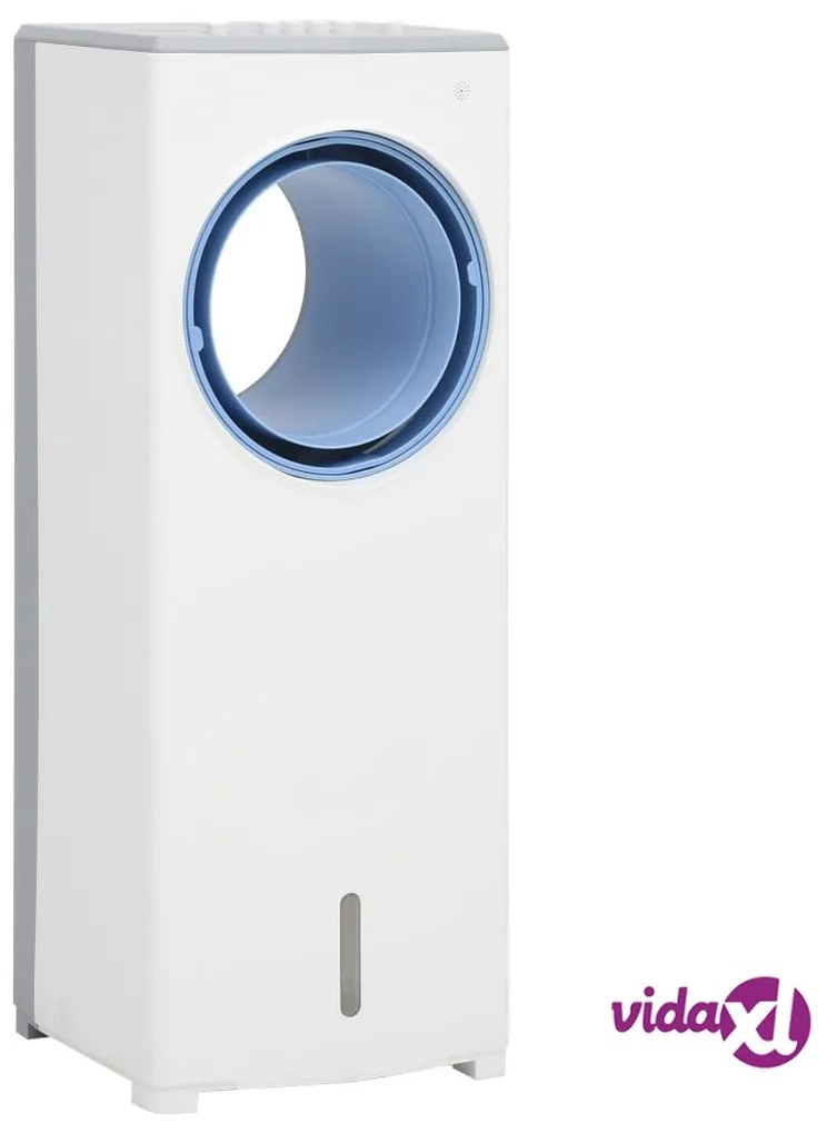 vidaXL Condizionatore Portatile 3 in 1 Bianco 264x255x680 mm 80 W