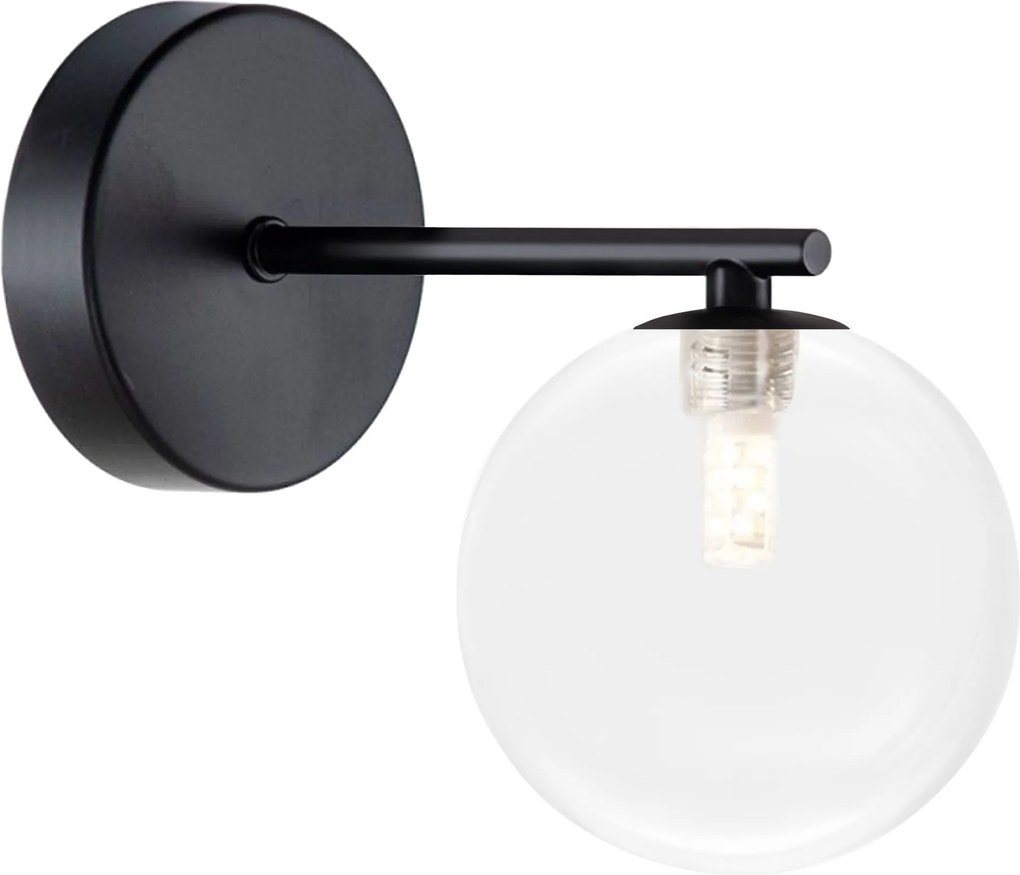 Lampada da parete APP1160-1W Black