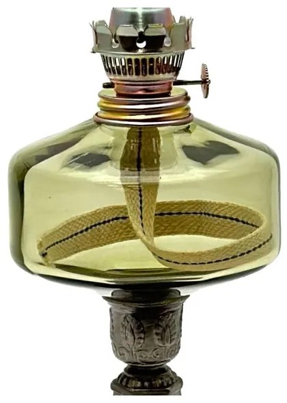 Lampada a olio LUDMILA 42 cm verde