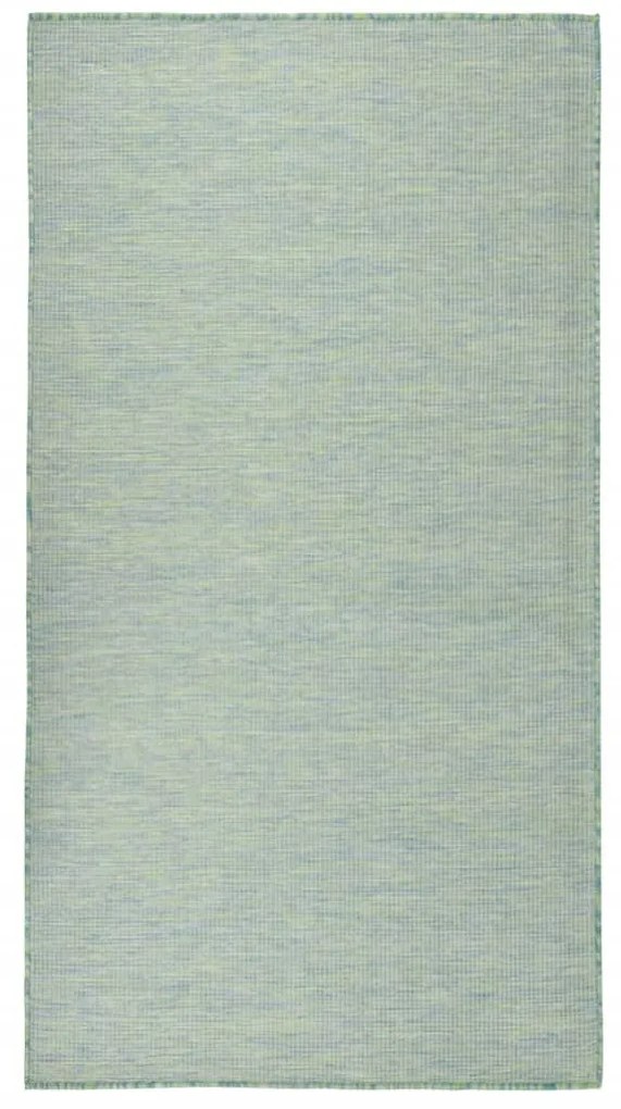 Tappeto Da Esterni A Tessitura Piatta 140x200 Cm Turchese /