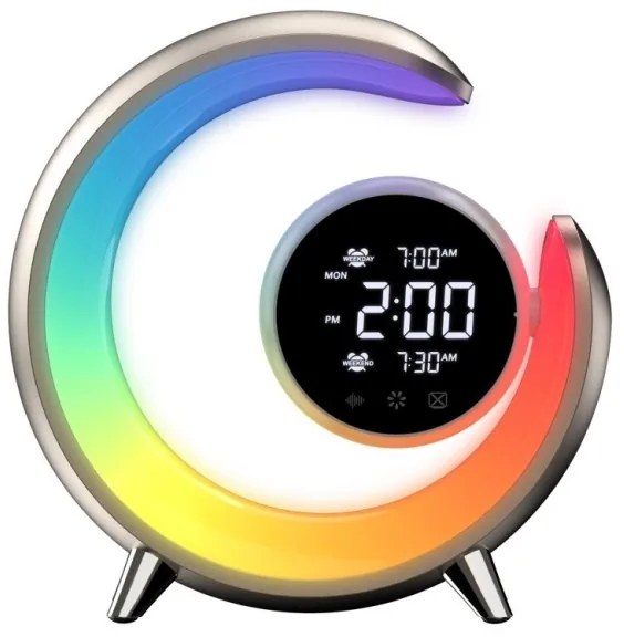 Immax 08981L- Lampada da tavolo dimmerabile LED RGBW PEACOCK 20W USB 5V