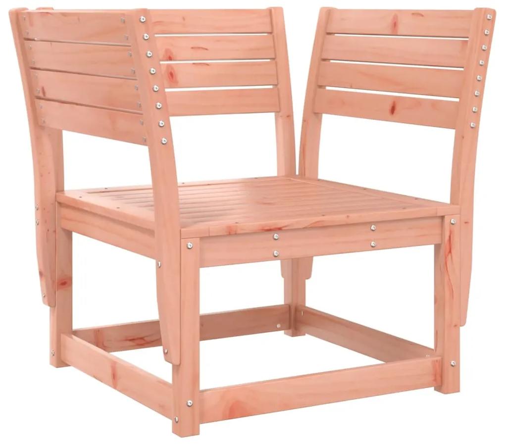 Set divani da giardino 5 pz in legno massello di douglas