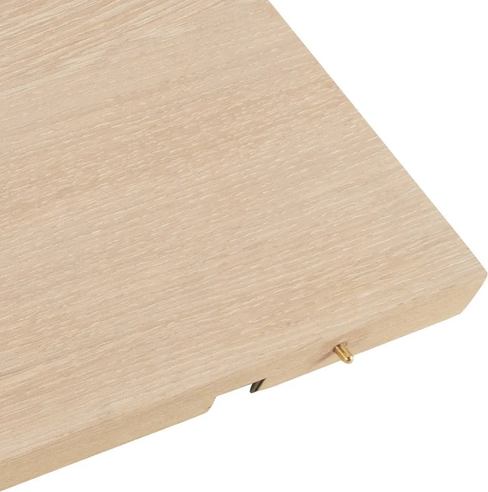 Set di piani d'appoggio aggiuntivi per tavoli da pranzo con effetto rovere 2 pz 120x50 cm A-Line - Actona