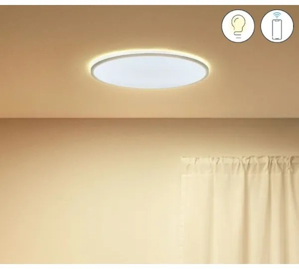 WiZ - Plafoniera LED dimmerabile SUPERSLIM LED/22W/230V Wi-Fi bianco