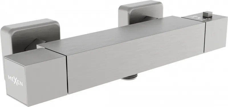 Mexen Cube rubinetto termostatico per doccia, grafite - 77200-66