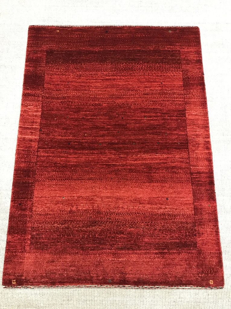 Loribaft Tappeto persiano 100x140 Rosso (Iran) Annodato A Mano