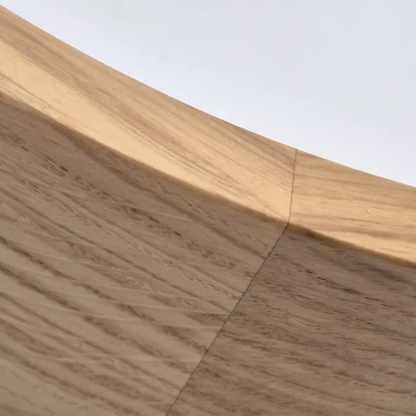 Plafoniera OAK 2xE27/15W/230V IP54 rovere Ø 27 cm