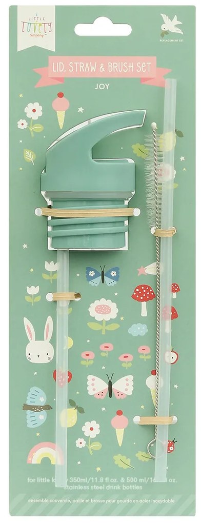 A Little Lovely Company - accessori per borraccia in acciaio inox - allegria