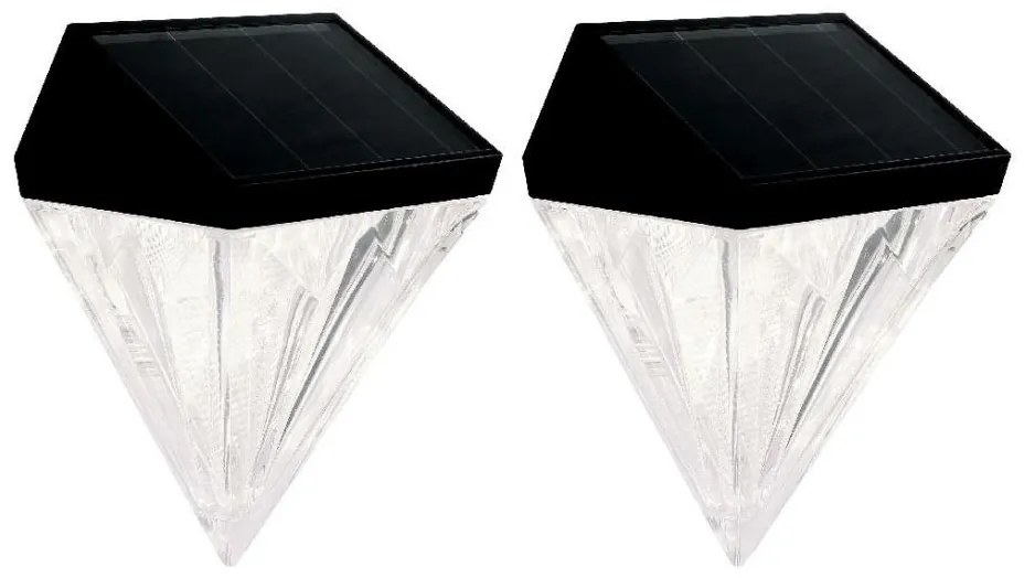 Globo 36430-2 - SET 2x Applique a LED solare SOLAR LED/0,5W/3V IP44