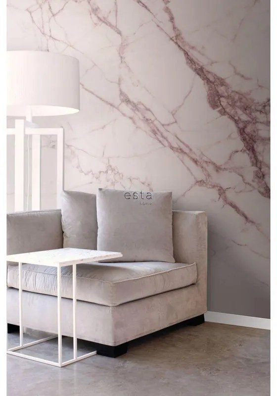 Fotomurale ESTA Marmo, rosa 300X279 cm