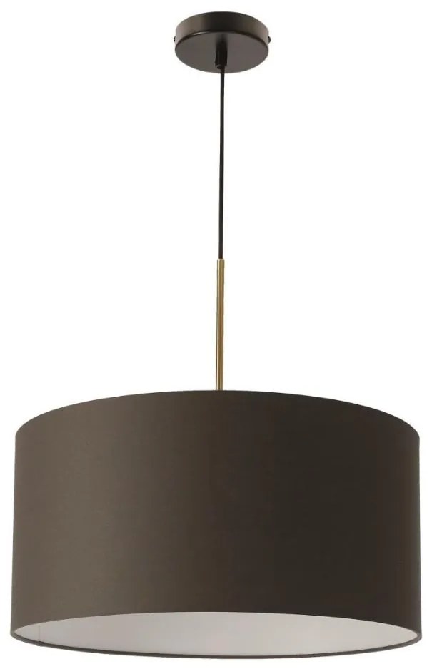 Lampada a sospensione con cavo VANTI 1xE27/40W/230V marrone