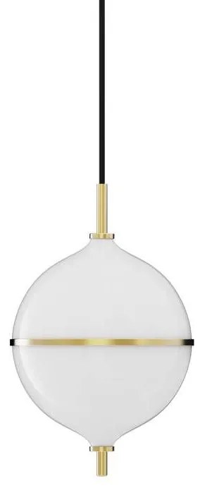 Rebello Decor - Eternal Moonlight Lampada a Sospensione Medium Coated Brass/Opal/Black Rebello