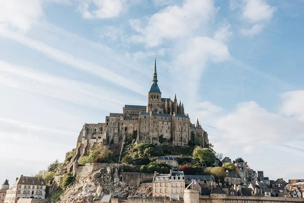 Carta da parati – Castello Mont-Saint-Michel