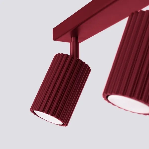 Brilagi - Faretto CRESTO 2xGU10/10W/230V bordeaux